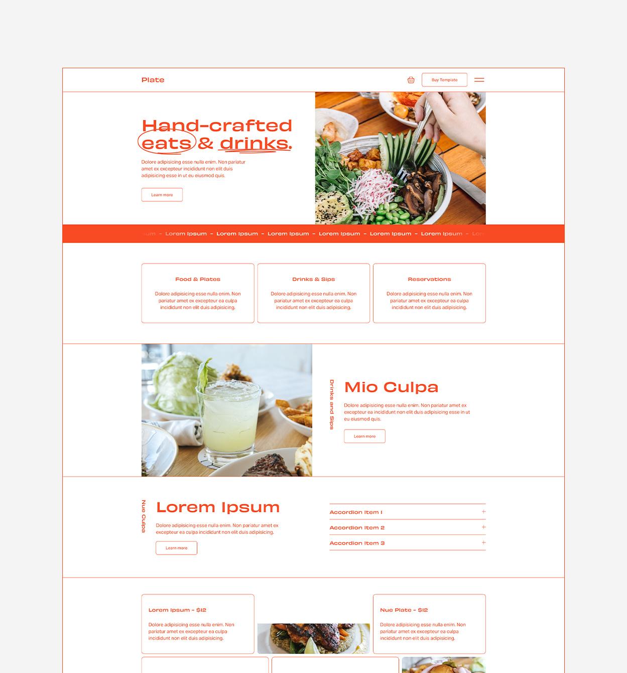 Plate Template branded preview