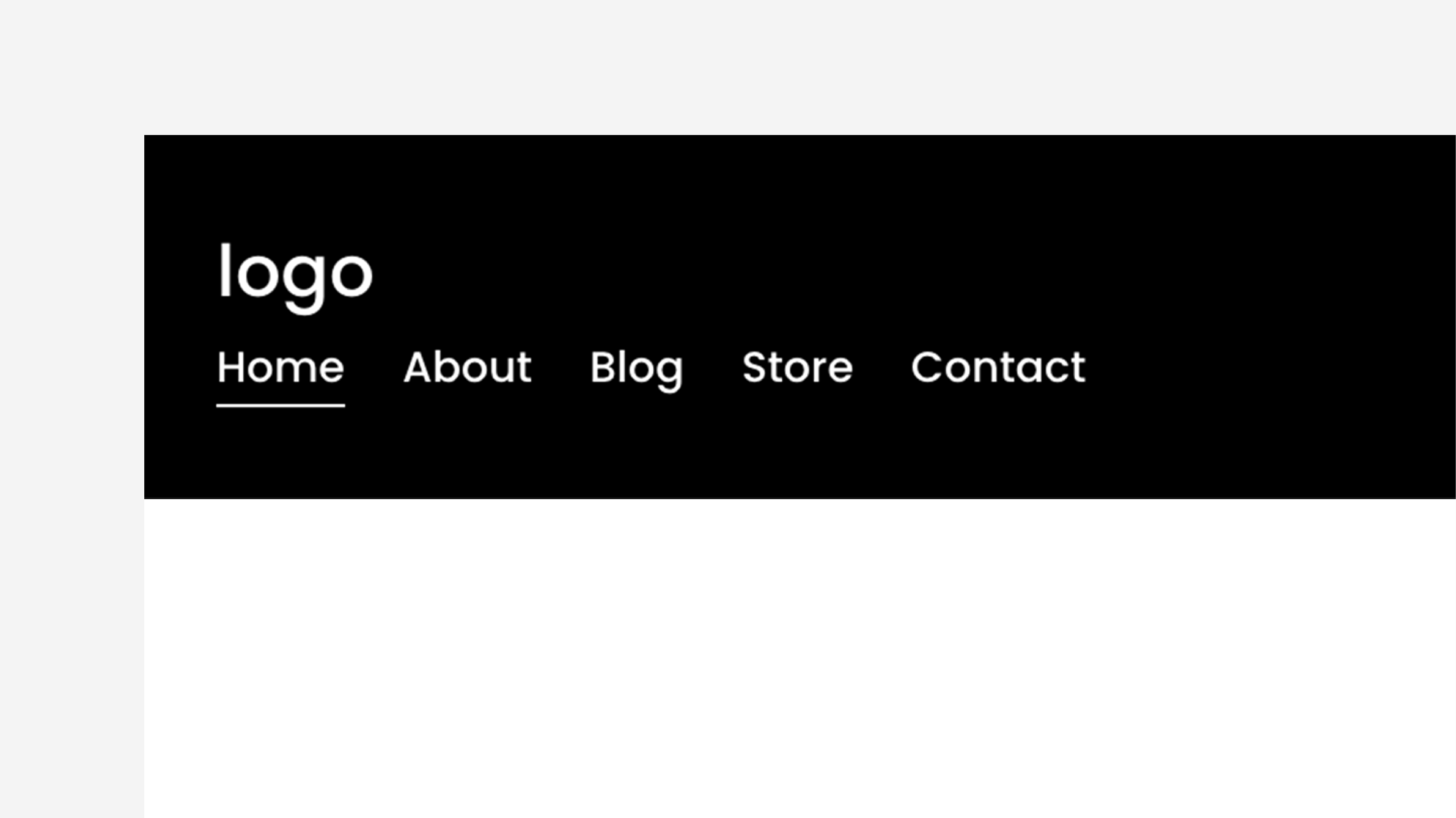 Move Navigation Below Logo - Site Header preview