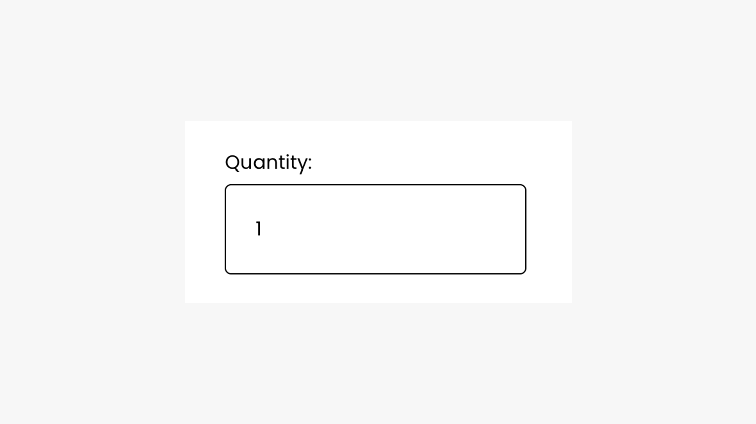 Hide Quantity Box - Product Block preview