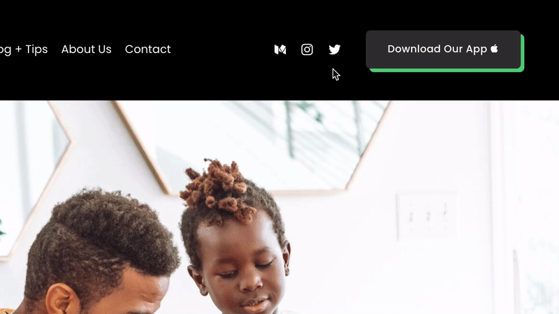 Pressed Down Button (7.1 Header Version) preview