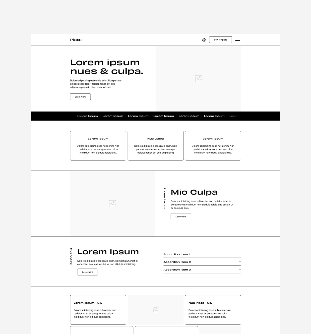 Plate Template paper preview