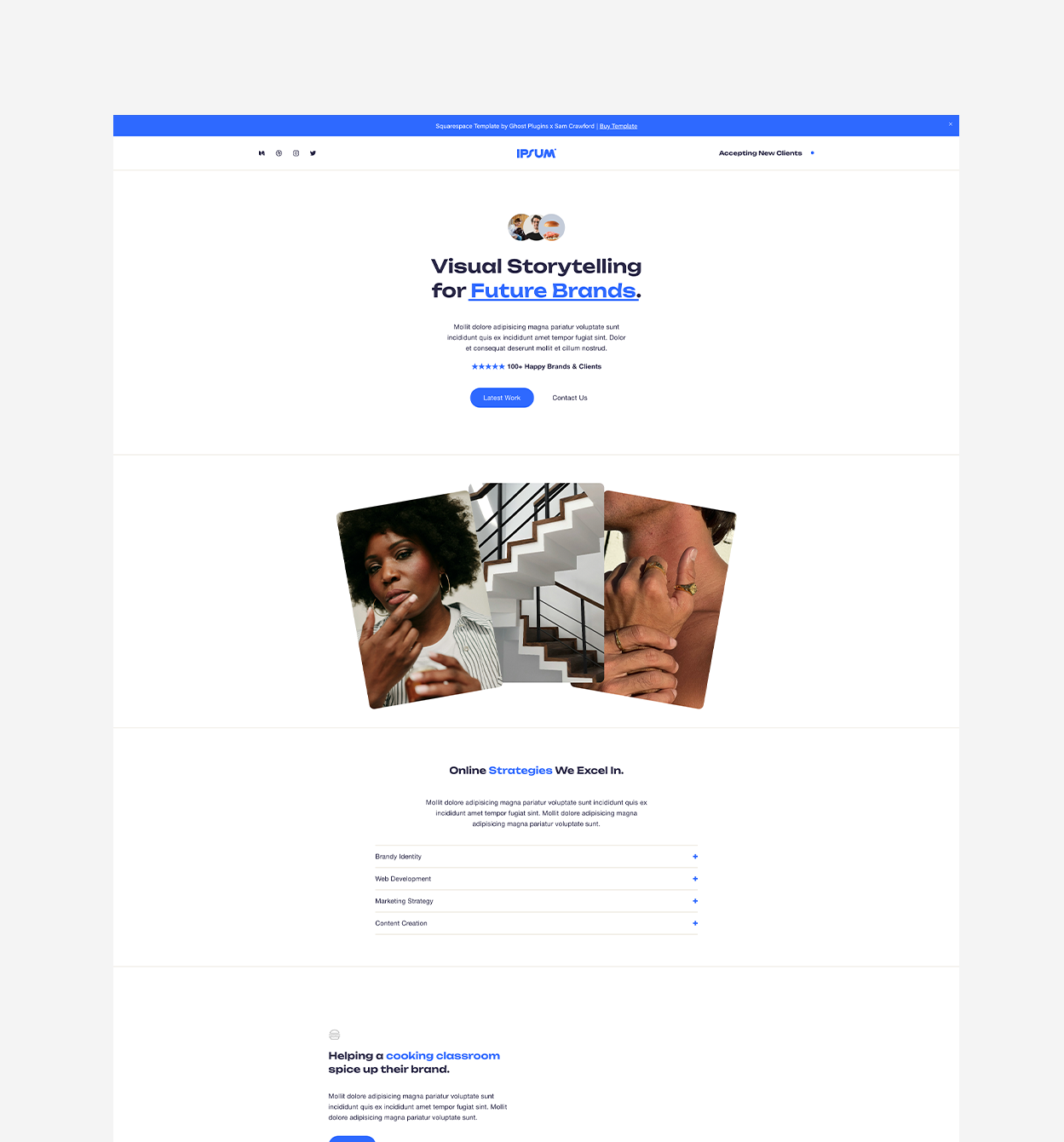 Hurdle Template branded preview