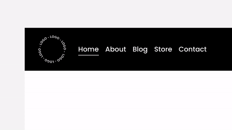 Rotating Logo - Site Header preview