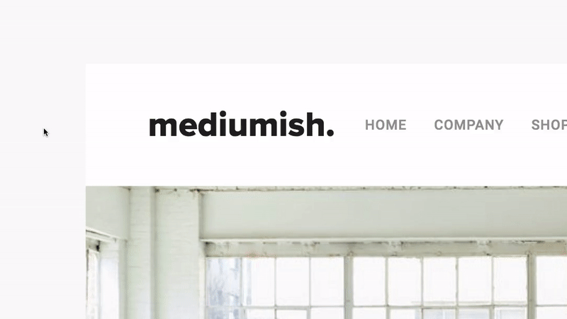 Animated Gradient Text Logo On Hover preview