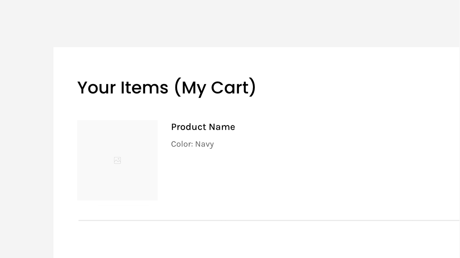 Custom Title Text - Shopping Cart preview