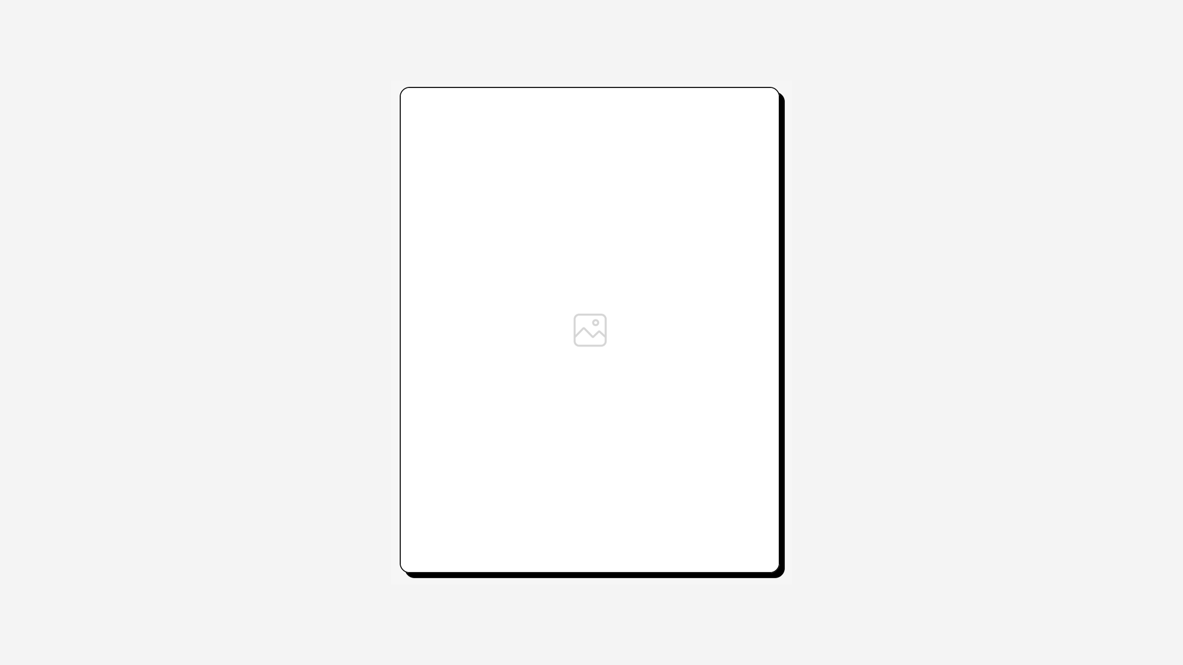Solid Shadow Style - Image Block preview