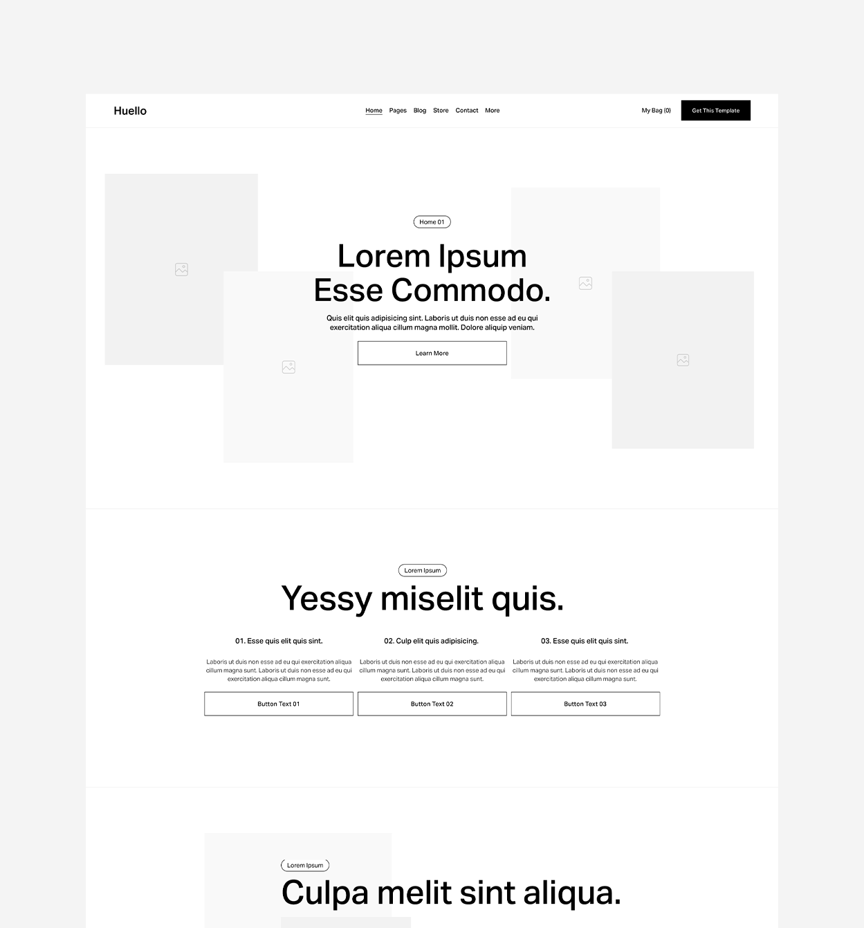 Huello Template paper preview