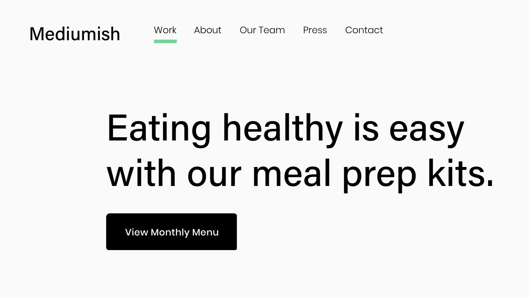 Thicker Active Navigation Line preview